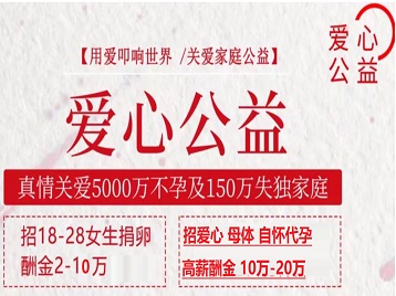 巴音郭楞捐卵助孕生子 爱心志愿者招募